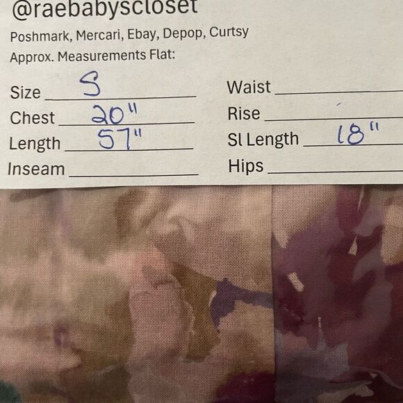 Johnny Was Calme Raglan Floral Maxi Dress Size S New - Picture 9 of 9